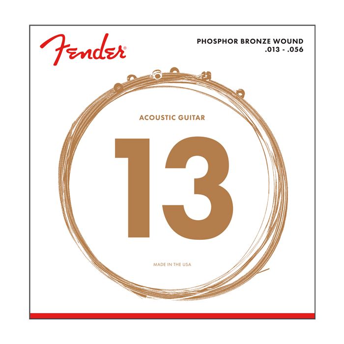 Fender® 60M Ac. Guitar Strings 013/056