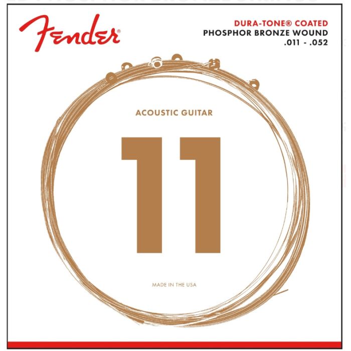 Fender® 860 Ac. Guitar Strings 011/052