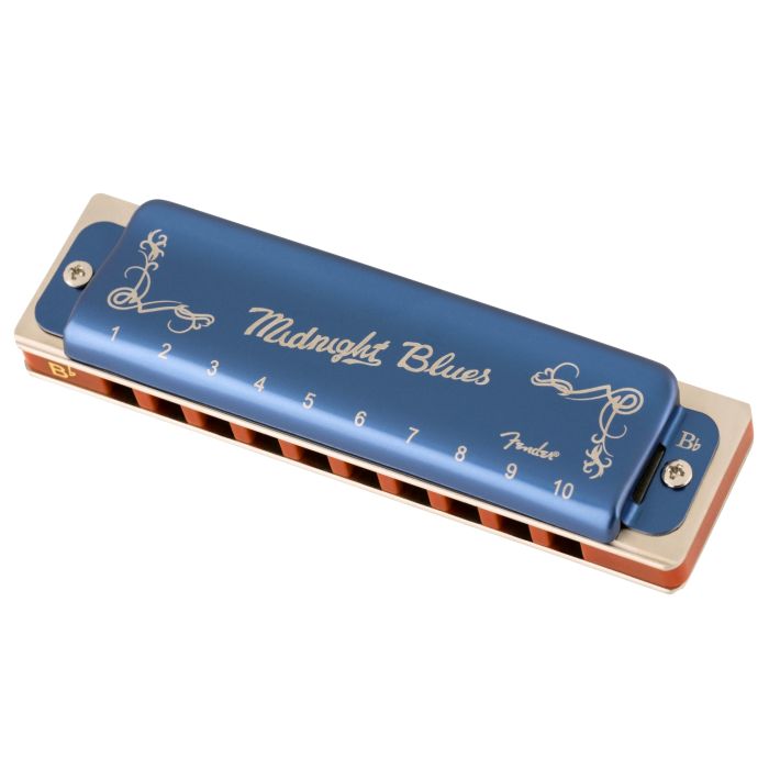 FenderĀ® Midnight Blues Harmonica B flat