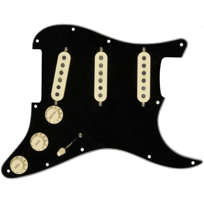Fender® Prewired PG Strat® Tex.Sp. black