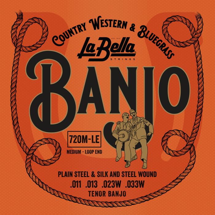 La Bella 720 M Tenor Banjo Loop 011/033
