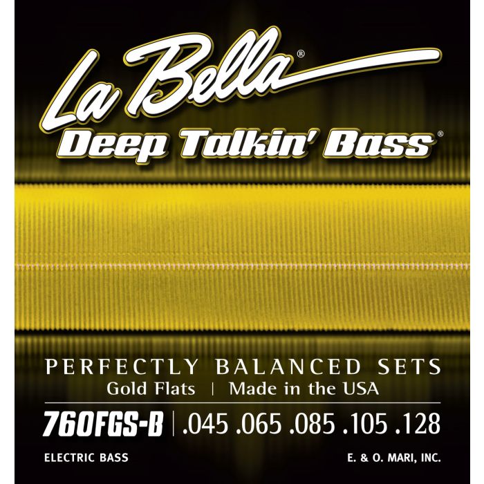 La Bella Bass 760FGS-B Gold Flat 045/128