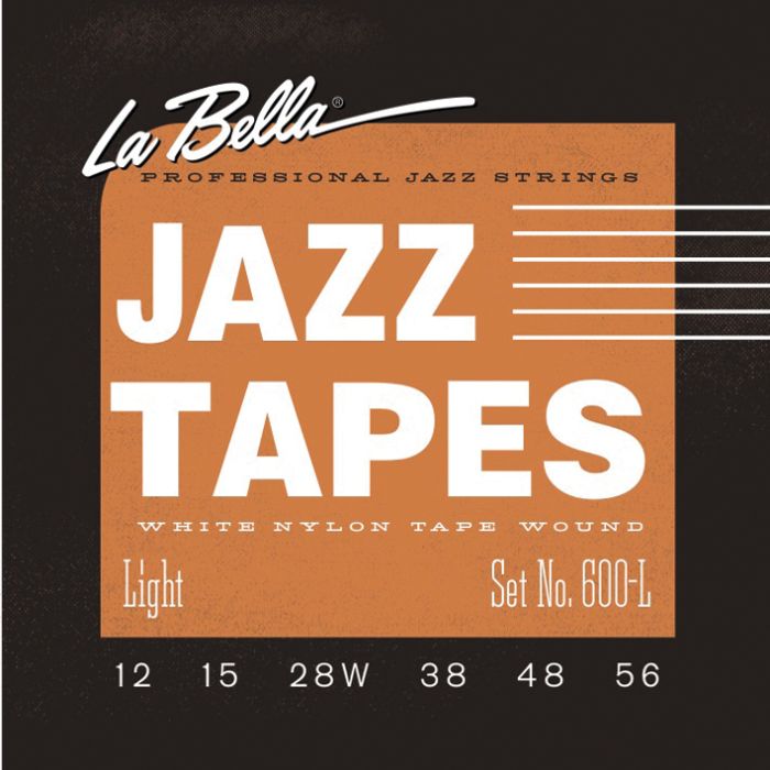 La Bella Jazz Tapes 600L Wh.Nylon Light