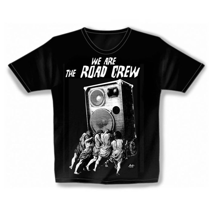 T-Shirt black Road Crew M 