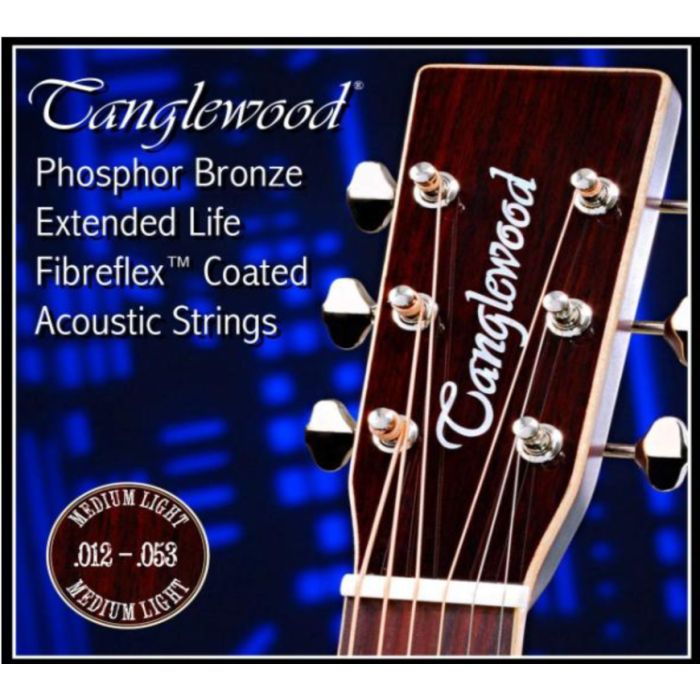 Tanglewood TWGS12 Ph.Br. Coated 012/053