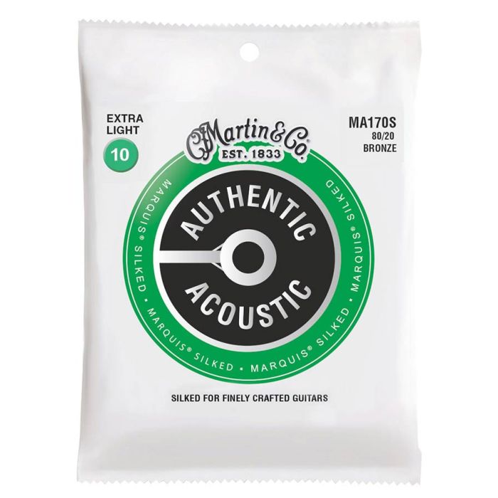 Martin Authentic Acoustic Silked string set 80/20 bronze