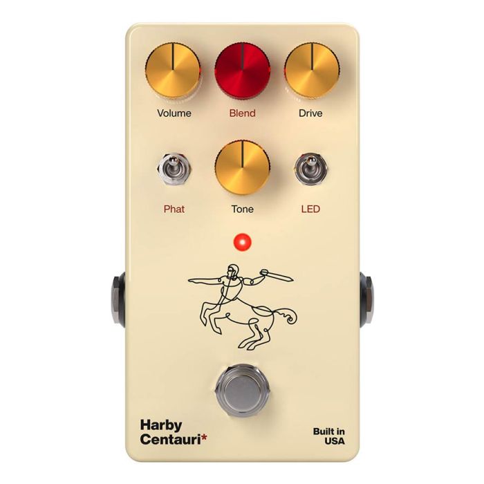 Harby Pedals USA overdrive-boost-buffer guitar effect pedal CENTAURI MODIFIED