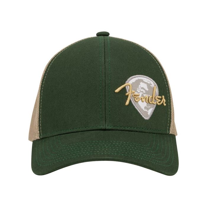 Fender Clothing Headwear globe pick patch hat