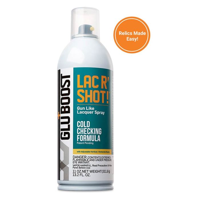 Gluboost Lac R’ Shot! cold checking lacquer formula