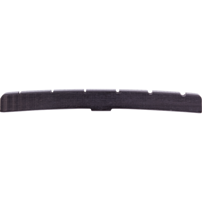 Nut - Black Bone, Pre-slotted, Strat and Tele style, 7.25" Radius
