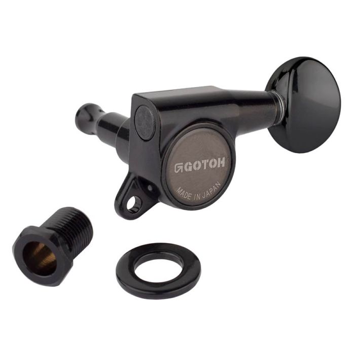 Gotoh SG381 machine heads with 05 buttons, 3L3R, cosmo black