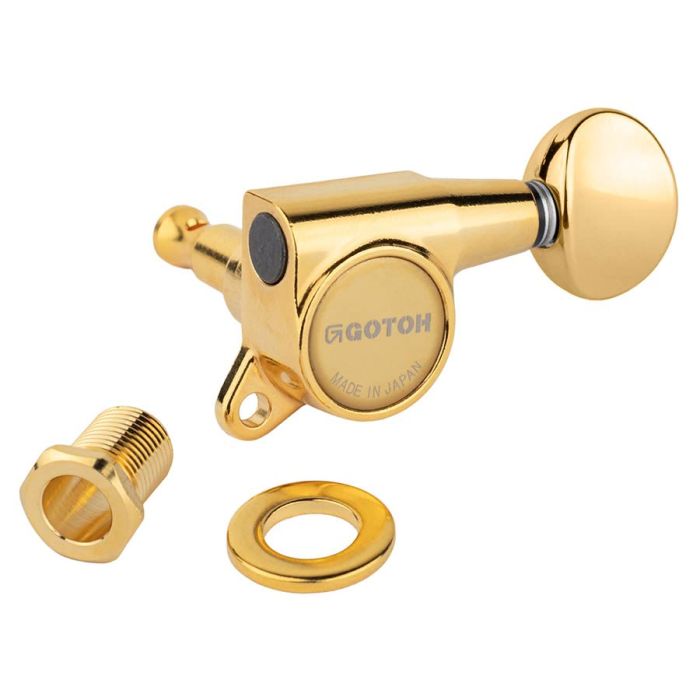 Gotoh SG381 machine heads with 05 buttons, 6L, gold