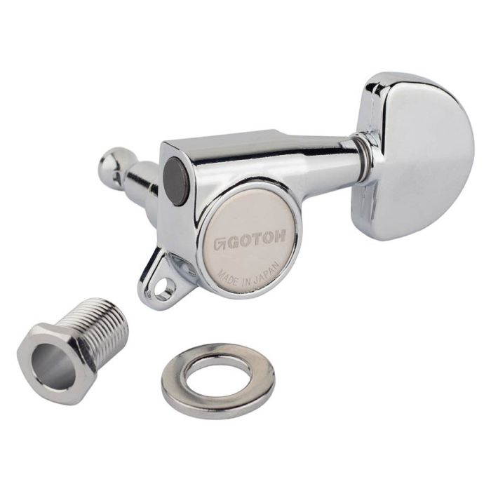 Gotoh SG381 machine heads with AB20 buttons, 3L3R, chrome