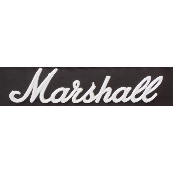 Marshall® Logo, 23 cm, wit
