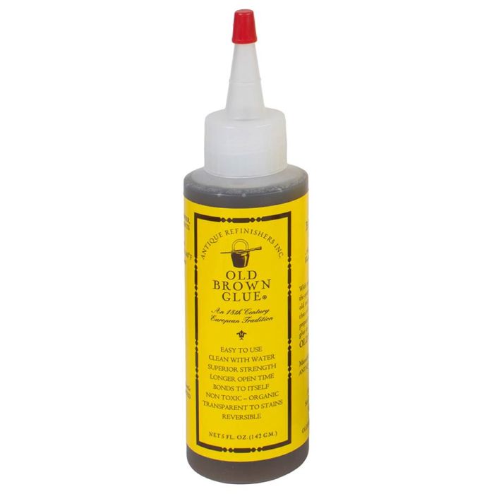 StewMac Old Brown Glue, instant hide glue, 150ml bottle