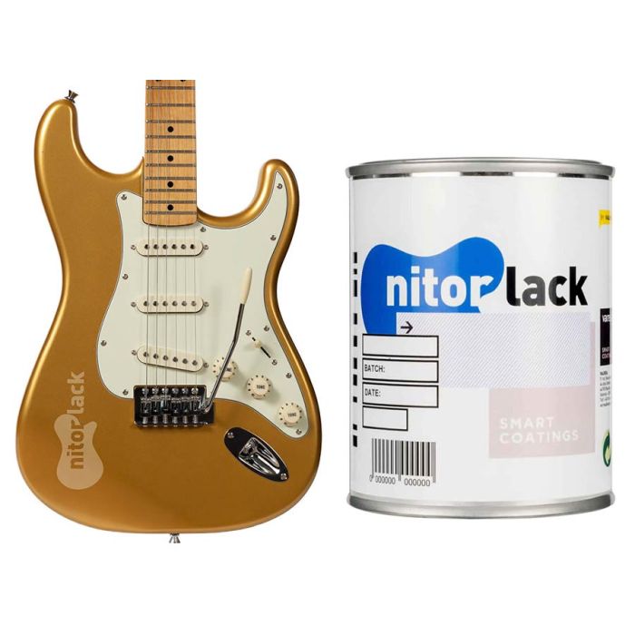 NitorLACK nitrocellulose paint aztec gold - 500ml can