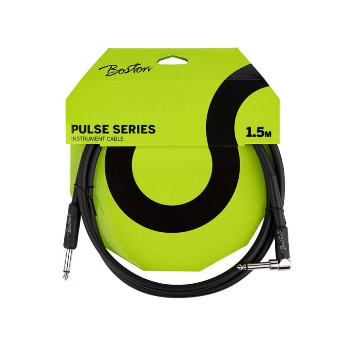 Boston Pulse Series instrument cable jack-angled jack, 1.5 meter