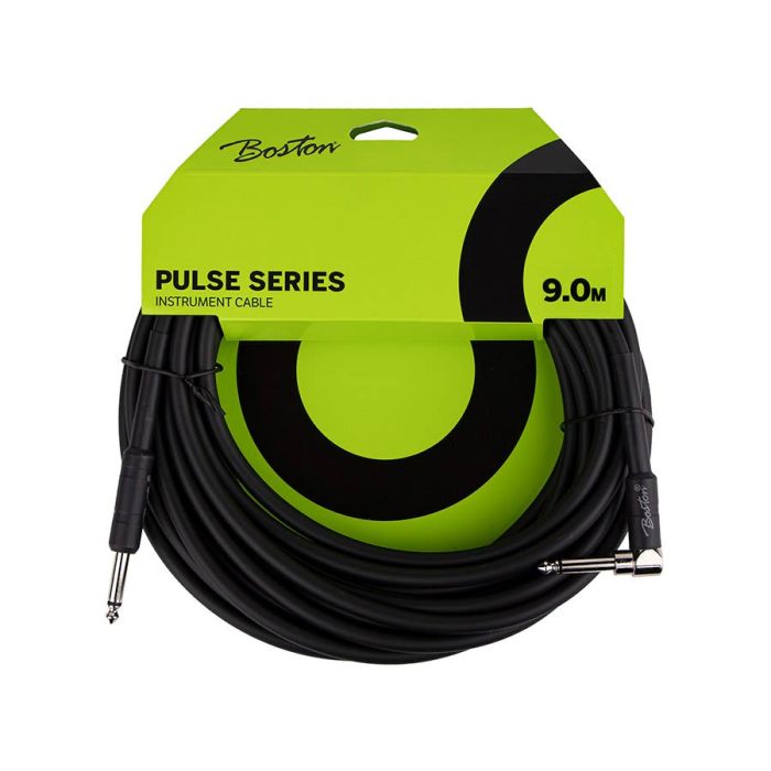 Boston Pulse Series instrument cable jack-angled jack, 9.0 meter