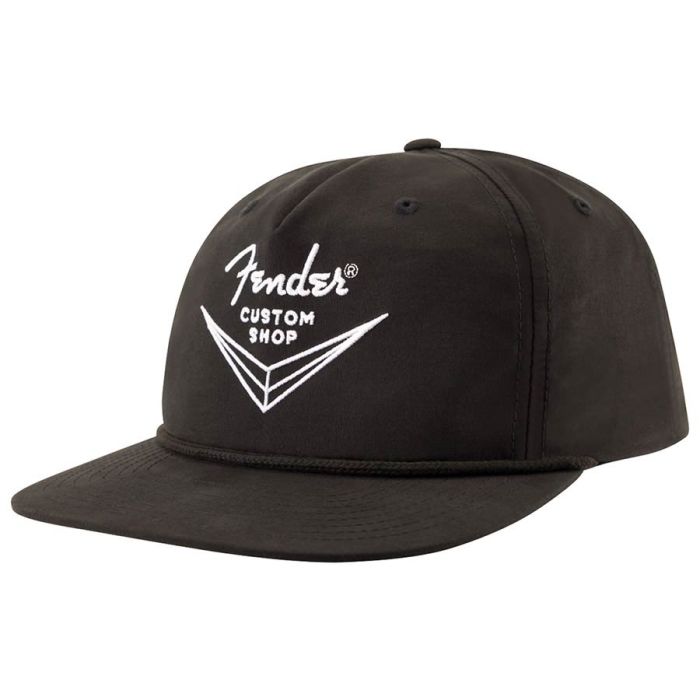 Fender Clothing Headwear custom shop logo hat, black