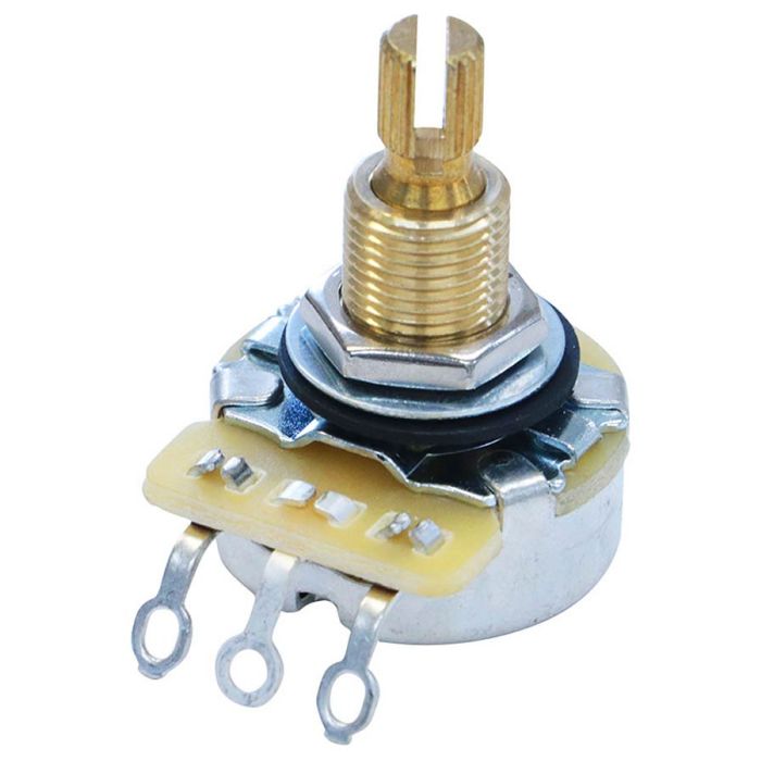 CTS potentiometer, standard .375" bushing, 3/8" diam. 25K audio