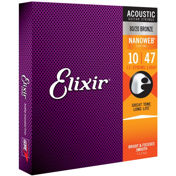 Elixir Bronze 12st 010/047 Nanoweb 11152