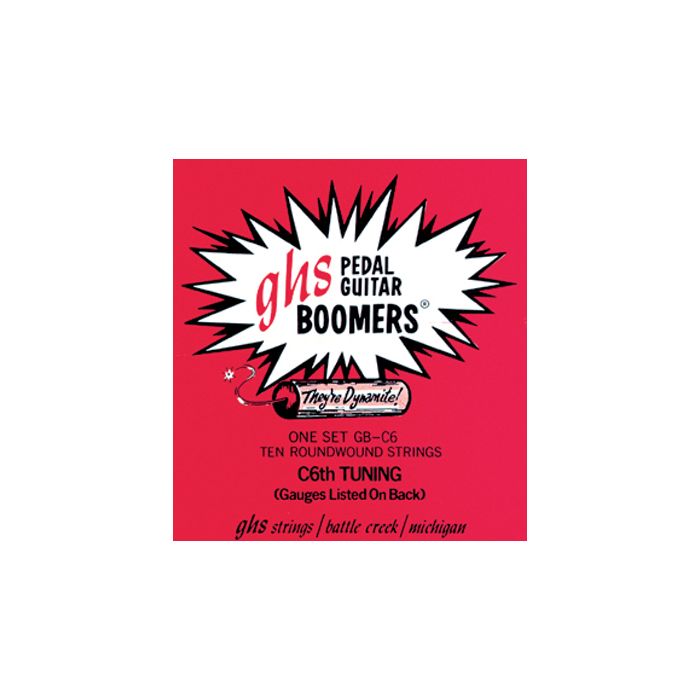 GHS GB-C6 Pedal Guitar Boomers   012/070