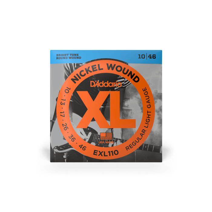 D'Addario XL Nickel Round Wound snarenset elektrisch,  EXL110  3 sets