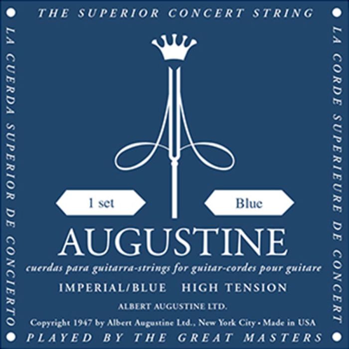 Augustine Imperial Blue string set classic