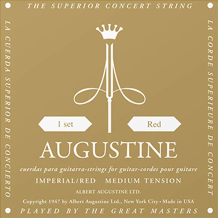 Augustine Imperial Red string set classic