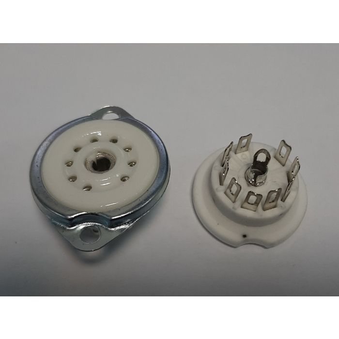 Socket 9-polig Standaard Chassis
