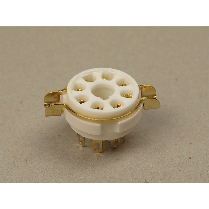 Socket 8 pin Keramiek Gold Chassis