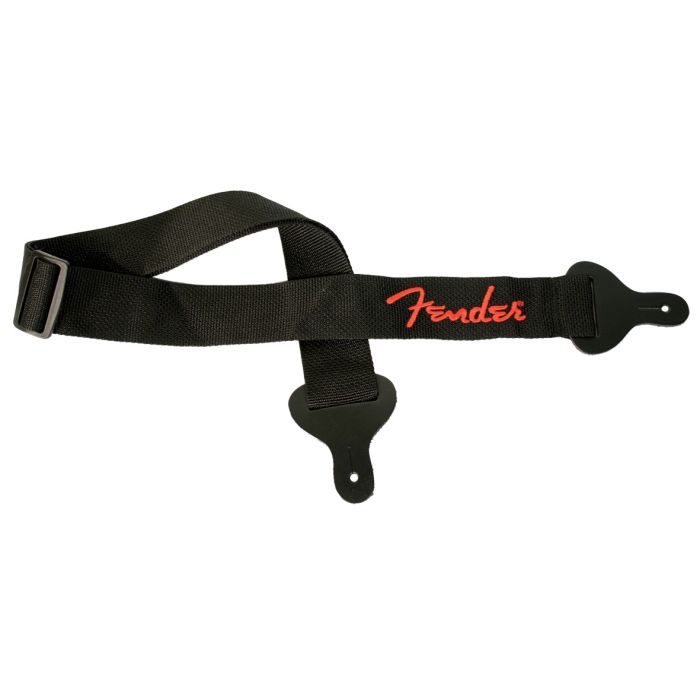 Fender Strap rood LOGO