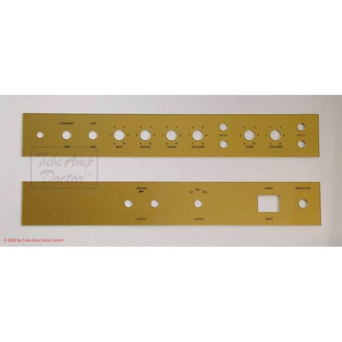 Plexi Front + Rear-Panel-Set voor 18 Watt-TMB