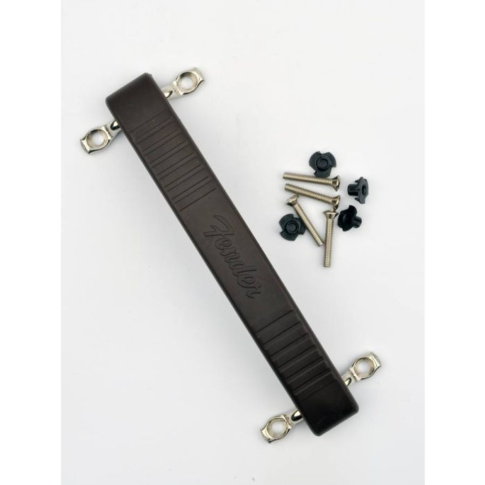Fender Genuine Replacement Part amp handle brown molded dog bone style 