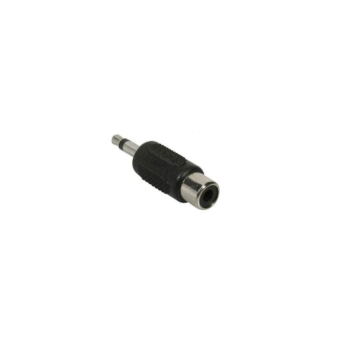Verloop plug, RCA female, 3,5mm jack male mono