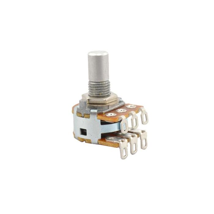 Alpha Potentiometer Dual / Stereo 500 kOhm lin / 16 mm
