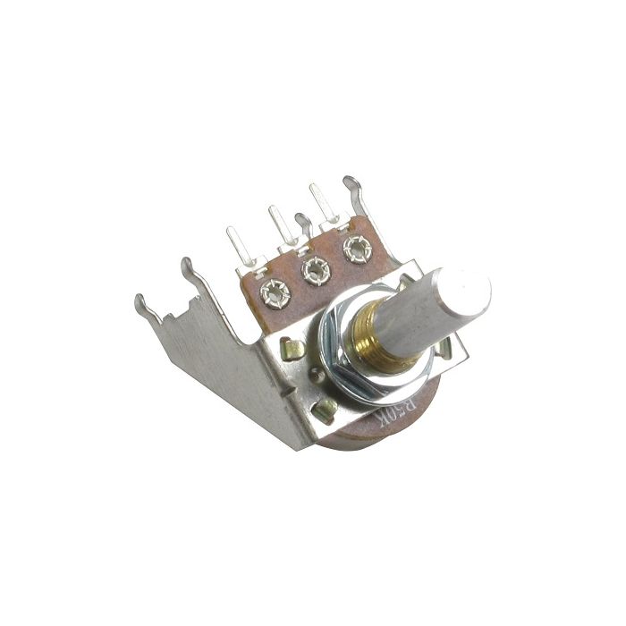 Fender Potmeter, B50K, PC Mount, "D"- Shaft