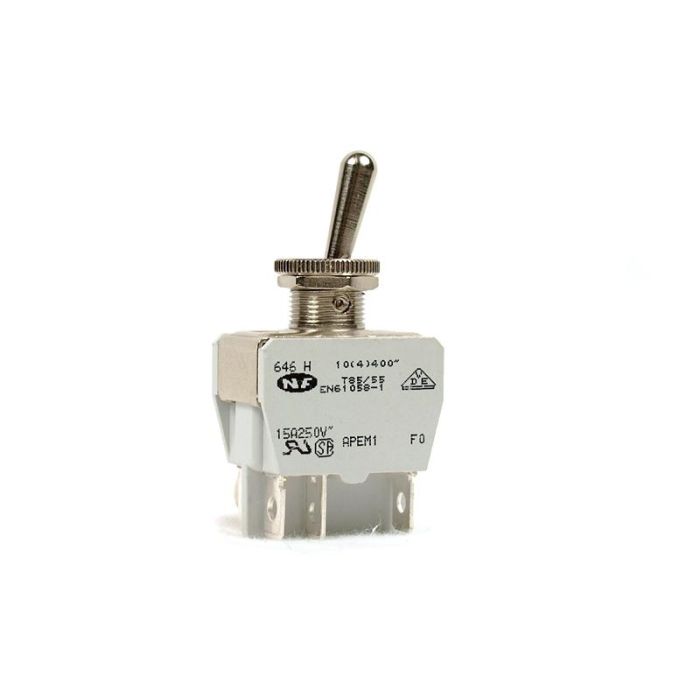 Toggle Switch APEM 646 H/2 DPDT - ON-ON