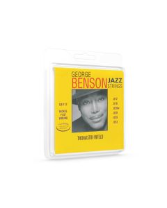 Thomastik George Benson Signature snarenset elektrisch, nickel flatwound, 012-016-020-028-039-053