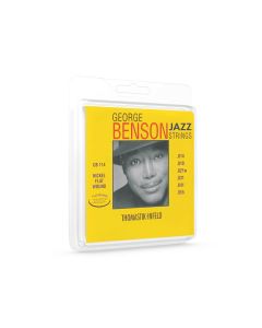 Thomastik George Benson Signature snarenset elektrisch, nickel flatwound, 014-018-021-031-041-055