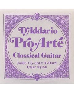 D'Addario Classics G-3 snaar voor klassieke gitaar