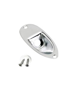Fender Genuine Replacement Part Stratocaster recessed jack ferrule plate