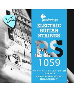 Galli 7-string set electric, nickel roundwound, regular light, 010-013-017-026-036-046-059