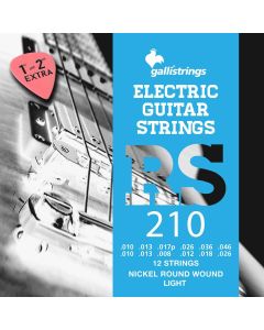 Galli 12-string set electric, nickel roundwound, light, 2x010-2x013-017-008-026-012-036-018-046-026