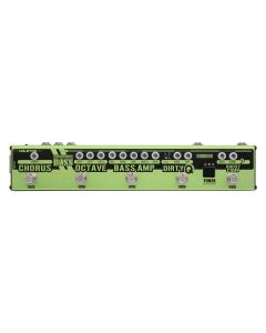 Valeton effect strip DAPPER BASS with tuner + chorus + octaver + EQ + FUZZ + compressor, with FX loop