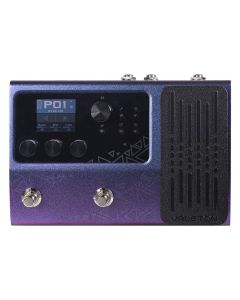 Valeton multi-effects processor with IR + amp/cab simulation + effects, 198 presets, with 9V PSU