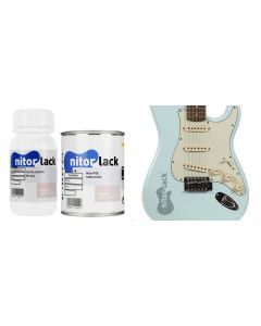 NitorLACK NitorPOL polyurethane paint sonic blue - 500ml can + 250ml hardener