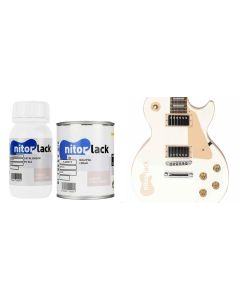 NitorLACK NitorPOL polyurethane paint cream - 500ml can + 250ml hardener