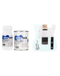 NitorLACK NitorPOL polyurethane paint faded sonic blue - 500ml can + 250ml hardener