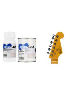 NitorLACK NitorPOL polyurethane paint amber vintage matte - 500ml can + 250ml hardener